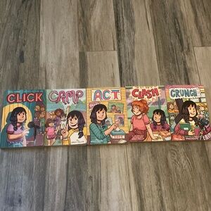 5 books of the “Click” series by Kayla Miller